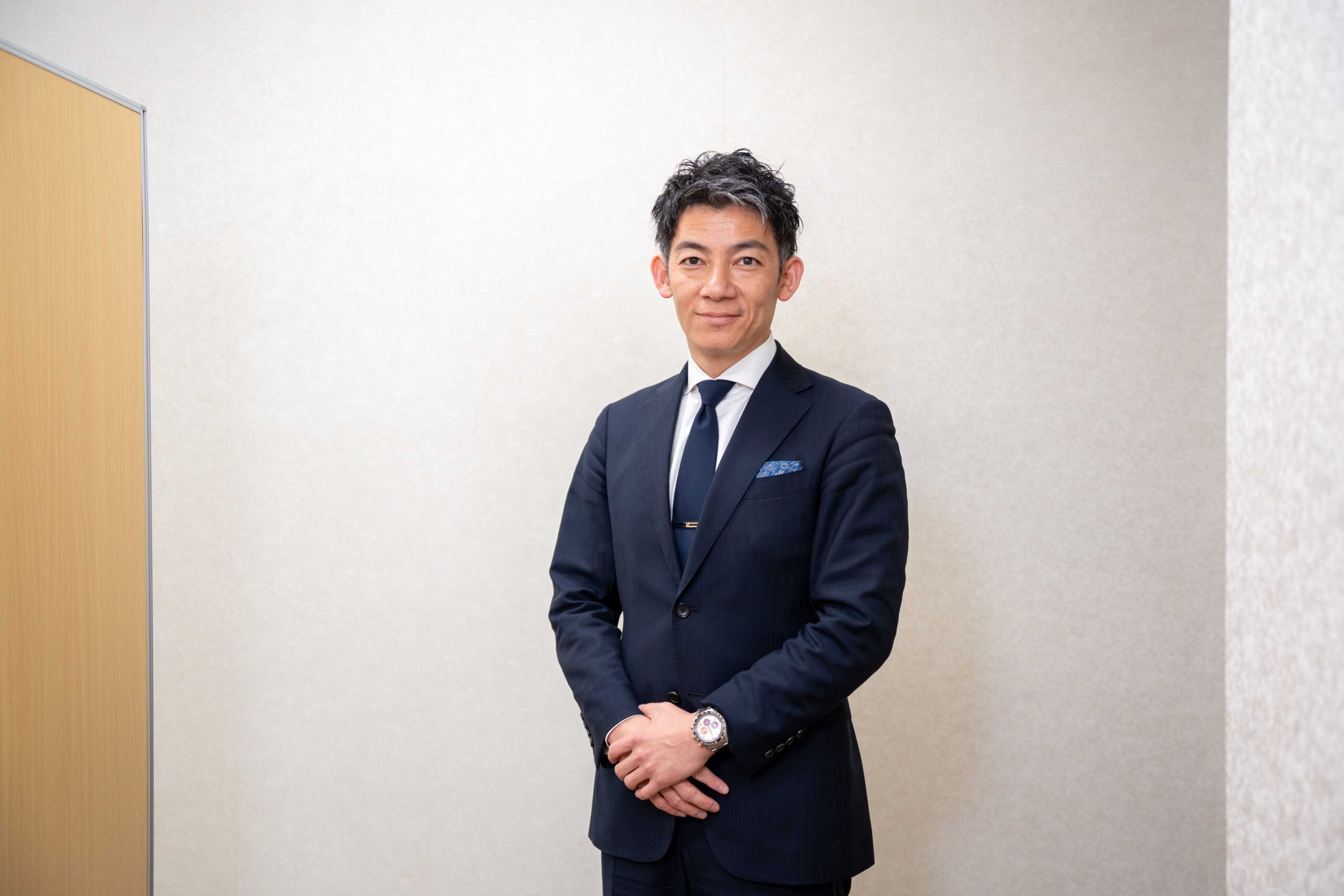 インタビュー記事の写真