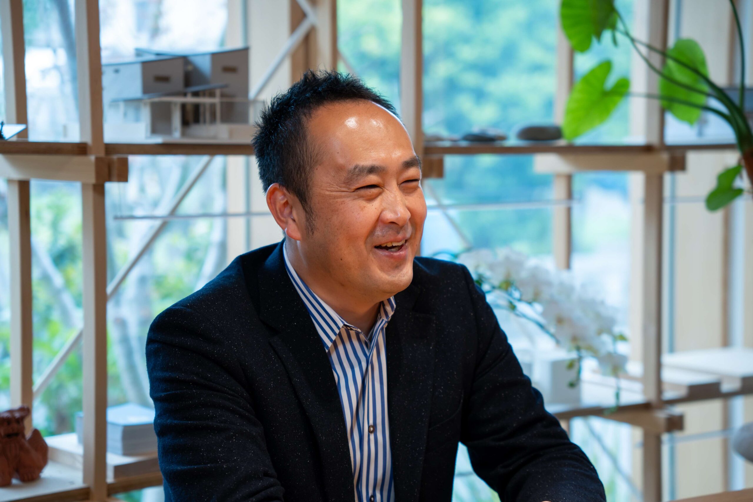 インタビュー記事の写真